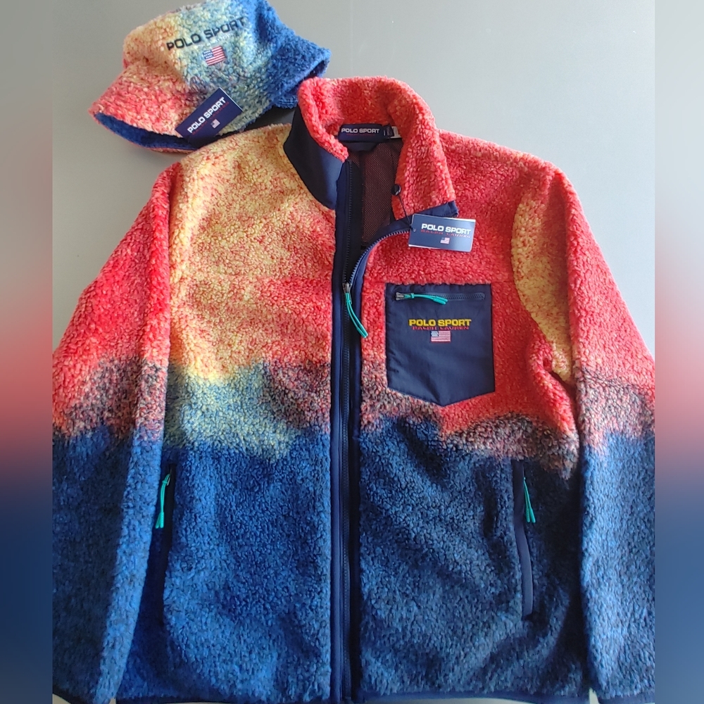 Ralph Lauren Polo Sport Matching Jacket/Hat NWT